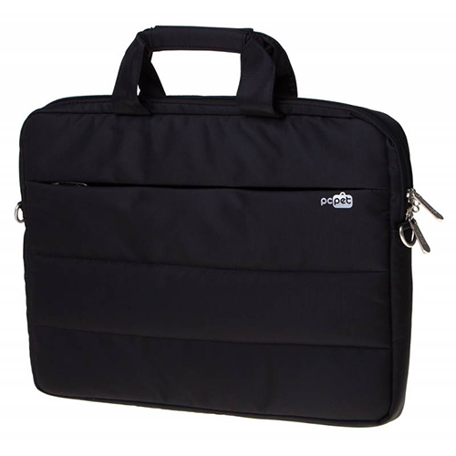 PC Pet HQ Classic Casual laptop case 15.6" PCP-15601BK